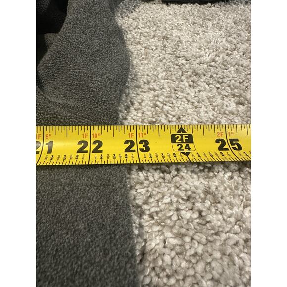 Fila Polartec Fleece Quarter Zip Pullover Gray Men’s Large - Picture 7 of 8